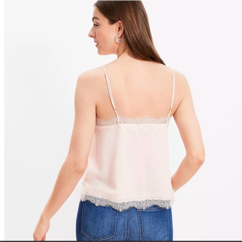 LOFT Lace Cami Peach Medium - Picture 3 of 8